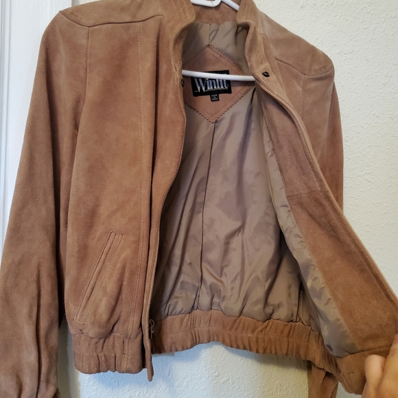 Vintage Brown Bomber Jacket - Picture 6 of 9